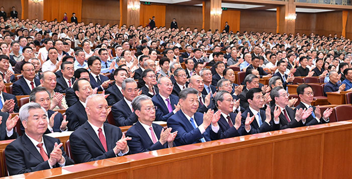 중국공산당 창건 105돐 경축 음악회 ‘인민지상' 북경서 거행