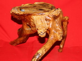 树根雕刻工艺作品