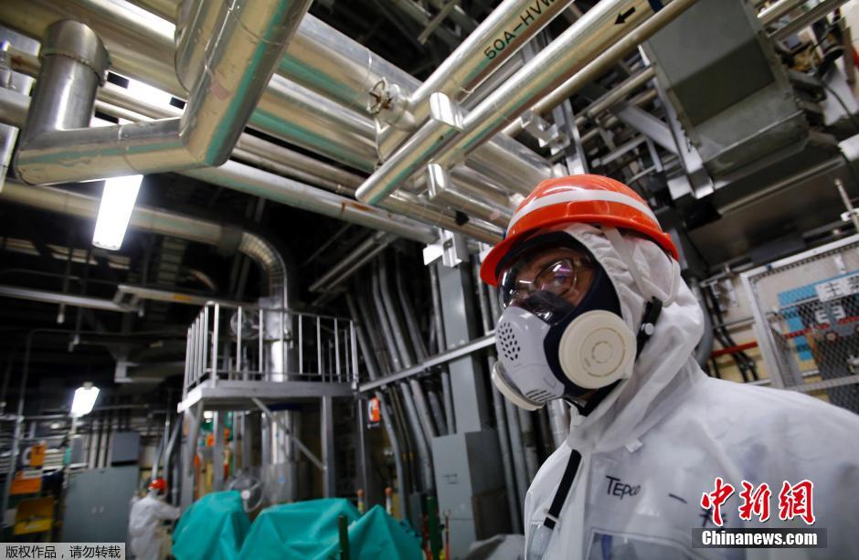 일본 후쿠시마원자력발전소 매체에 공개