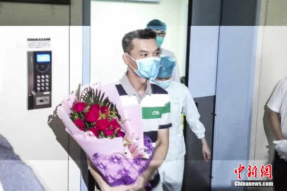 중국 첫 수입성 메르스환자 퇴원하여 한국에 돌아가