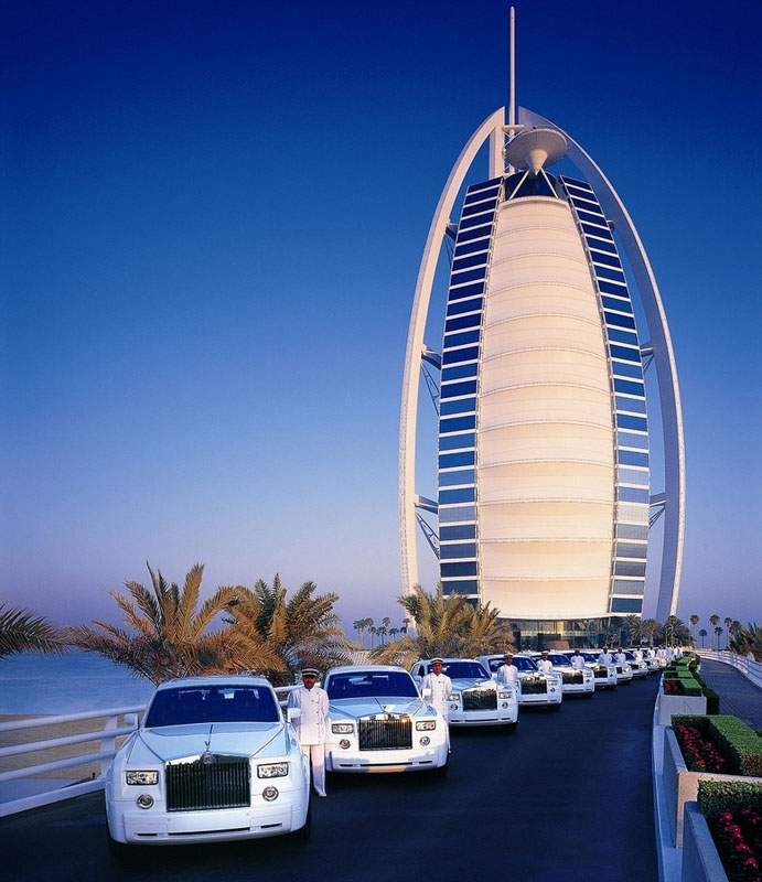 세계서 가장 호화로운 두바이 7성급 호텔