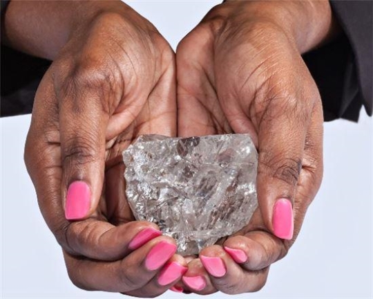 100년만에 가장 큰 다이아몬드 발견