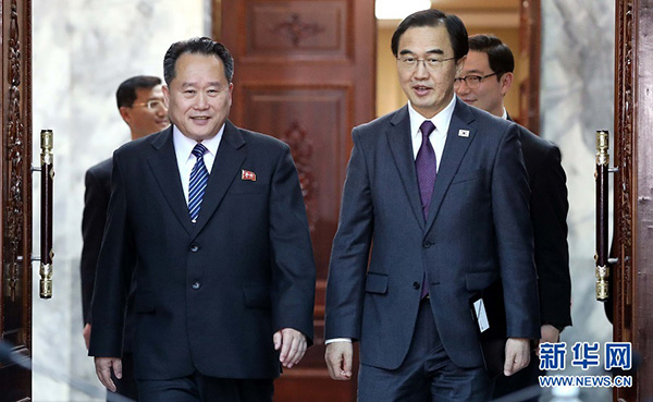 한국측: 한국과 조선 4월 27일 남북정상회담 개최하기로 결정 
