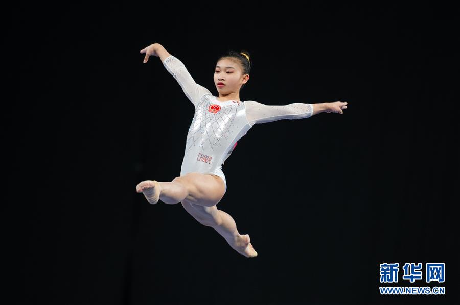 [2019멜버른 체조 월드컵] 중국 선수 조시정 녀자 평균대 금메달 획득