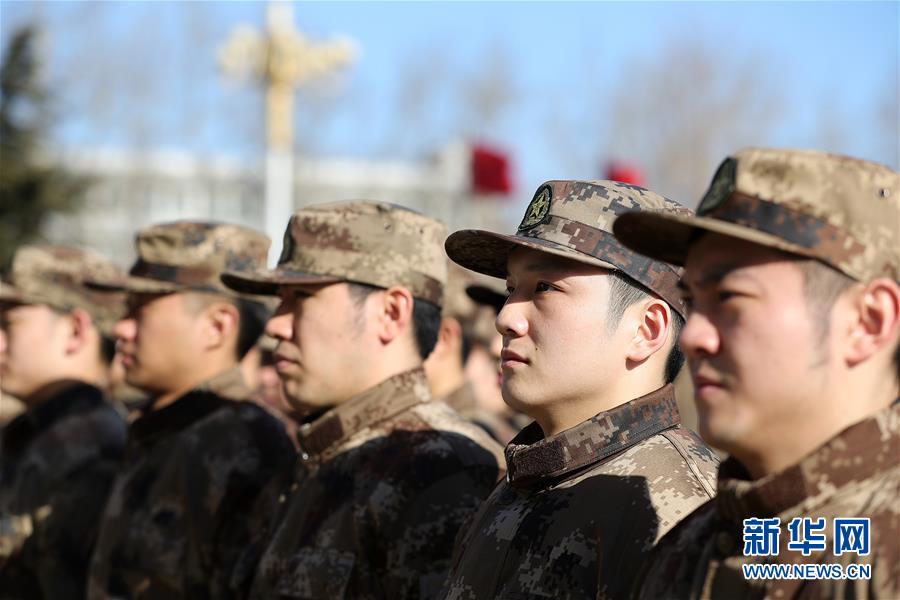 탁구-중국 국가탁구대표팀 북경서 군사훈련