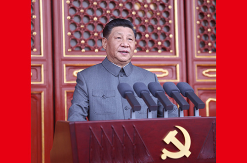 중국공산당 창건 100돐 경축 대회 천안문광장서 성대히 거행